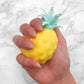 Pineapple Stress Toy - Yellow / Green Top - Office Gift