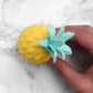 Pineapple Stress Toy - Yellow / Green Top - Office Gift